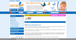 Desktop Screenshot of doctorlens.com